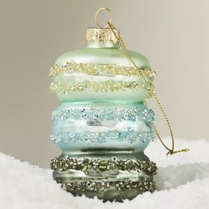 Anthropologie Stacked Macaron Ornament | NWT